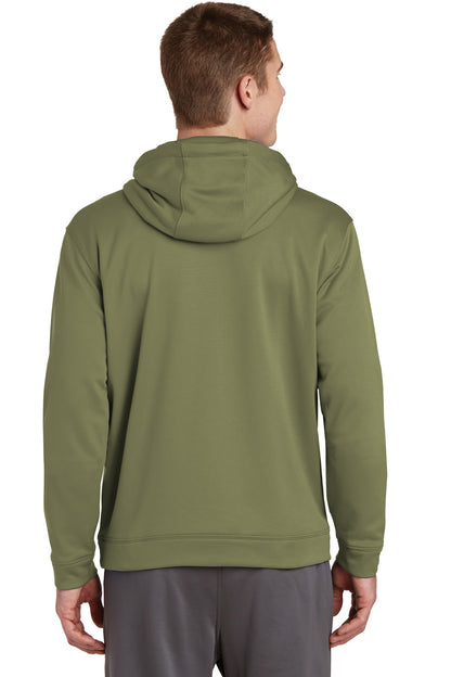 Sport-Wick Fleece Hooded Pullover - Olive Drab Green