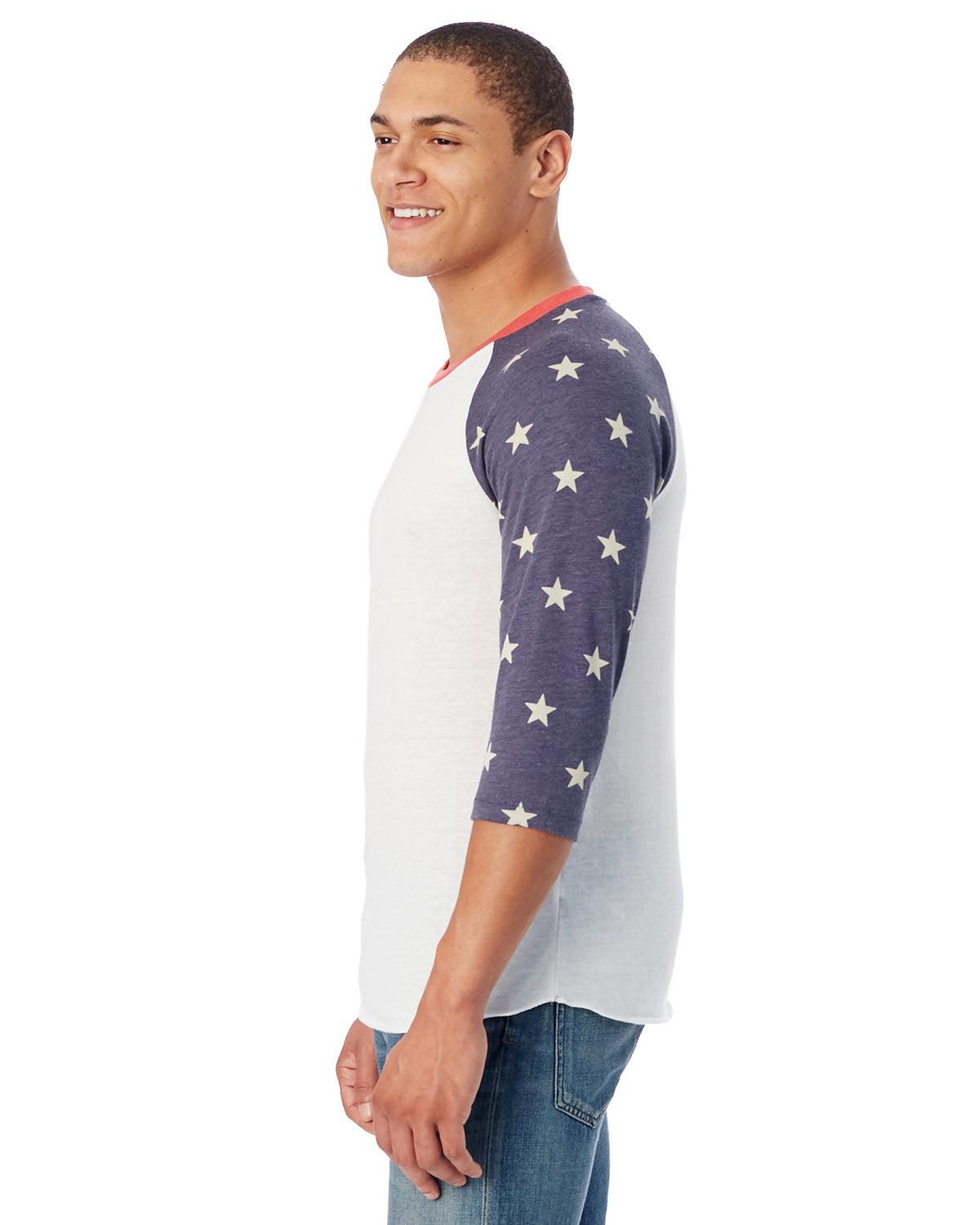 Unisex Baseball Eco-Jersey��� T-Shirt - Stars