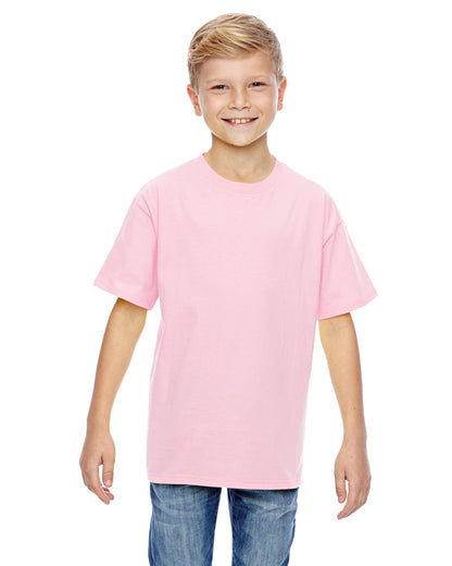 Youth Perfect-T Short Sleeve Tee - Pale Pink