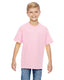 Hanes 498Y - Youth Perfect-T Short Sleeve Tee - Pale Pink