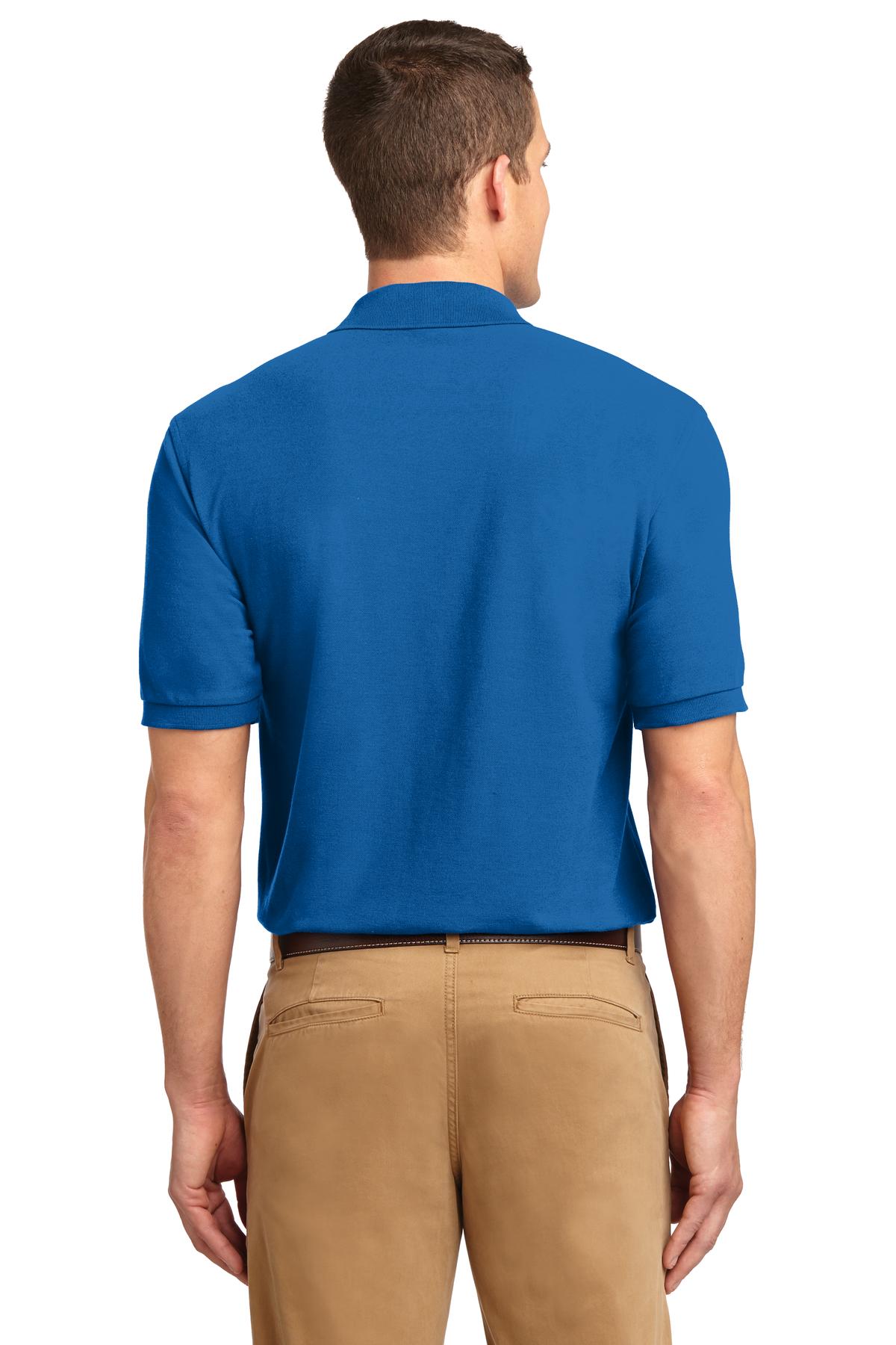Unisex Silk Touch Polo - Strong Blue