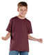 LAT 6101 - Youth Fine Jersey T-Shirt - Maroon