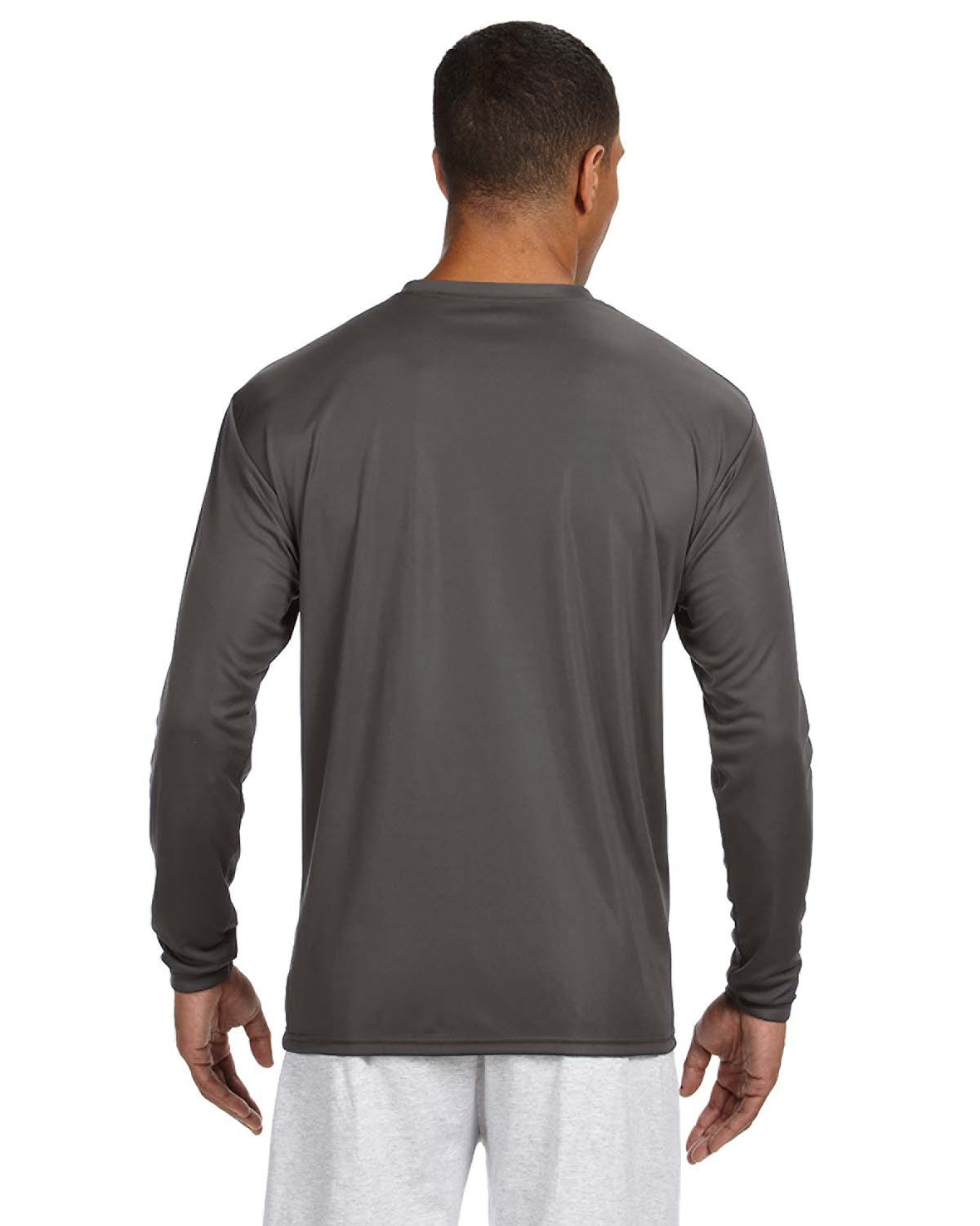 Men's Cooling Performance Long Sleeve T-Shirt - Graphite