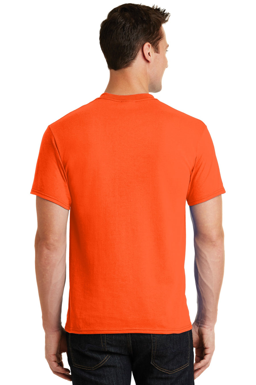 Unisex Core Blend Tee - Safety Orange
