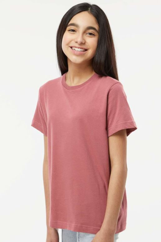 Youth Fine Jersey T-Shirt - Rouge