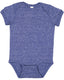 Rabbit Skins 4491RA - Infant Harborside Melange Bodysuit - Royal Melange