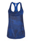 All Sport W2079 - Women's Performance Racerback Tank - Sport Royal Laser Camo