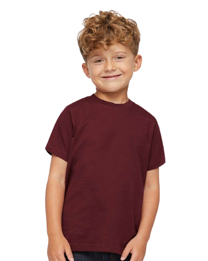 Toddler Fine Jersey T-Shirt - Maroon