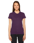 Women's Fine Jersey Short-Sleeve T-Shirt - Eggplant