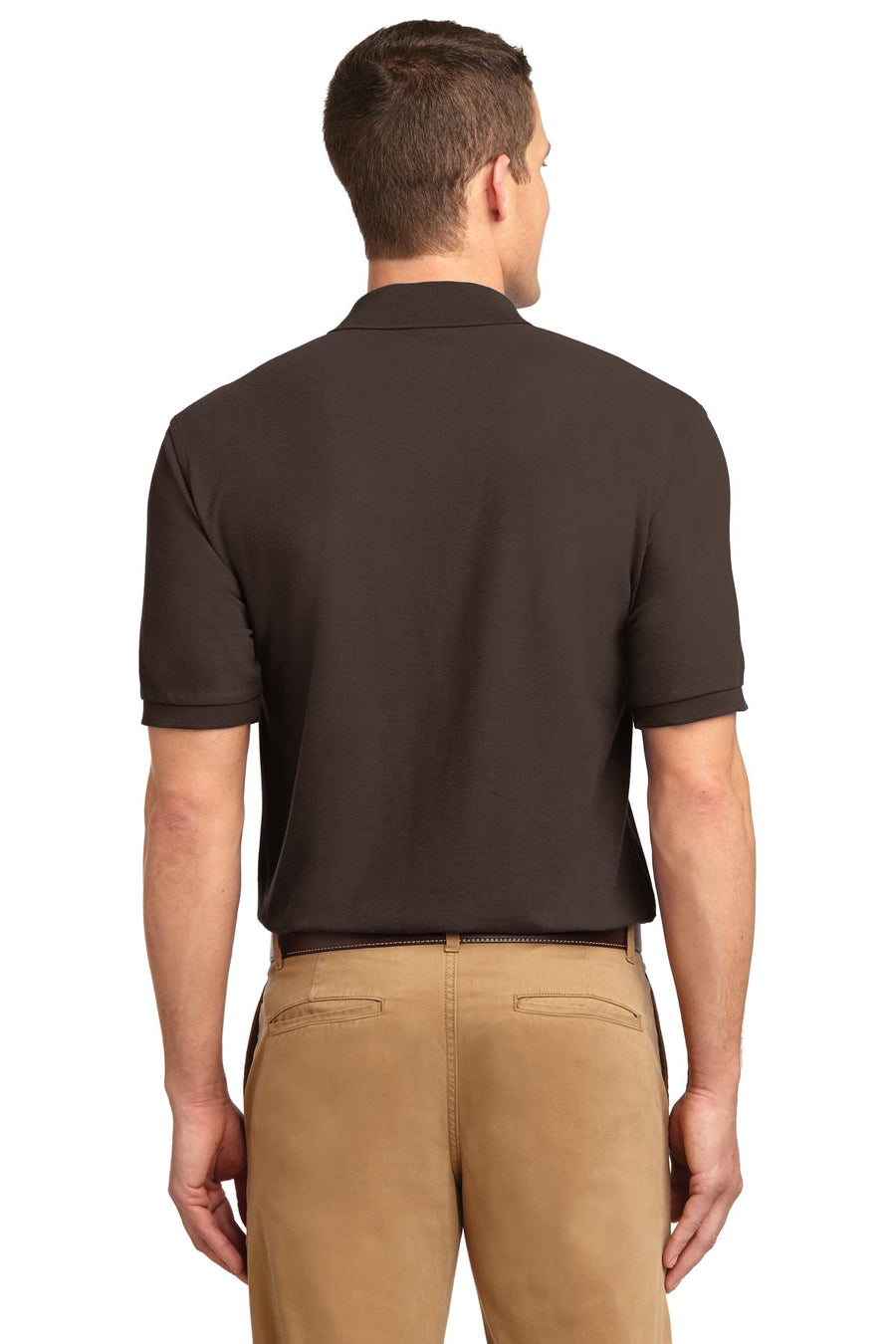 Unisex Silk Touch Polo - Coffee Bean
