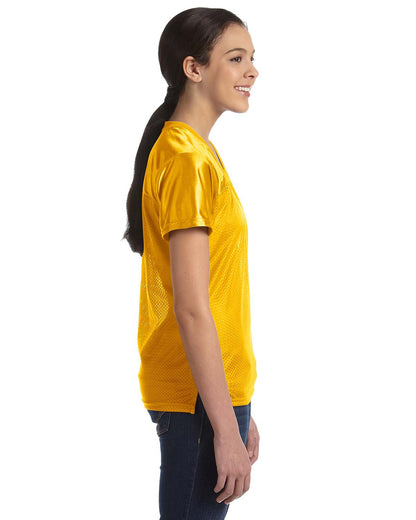 Women's Junior Fit Replica Football T-Shirt - Gold