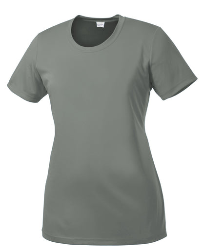 Women's PosiCharge Competitor Tee - Gray Concrete