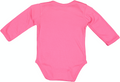 Infant Long-Sleeve Bodysuit - Hot Pink