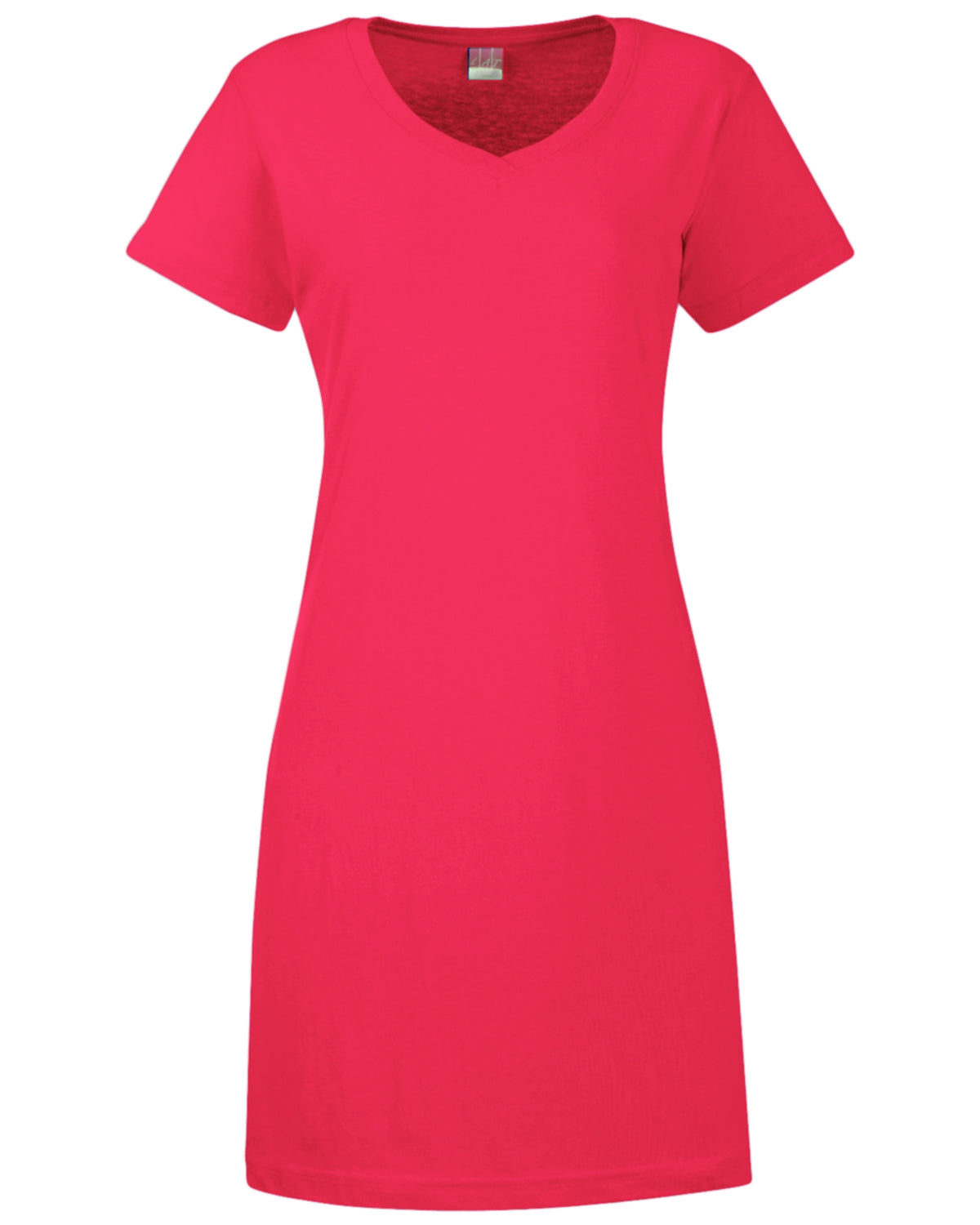 Women's V-Neck Cover-Up - Hot Pink