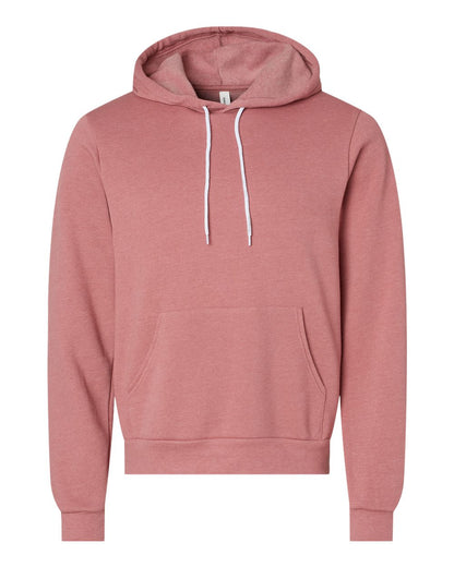 Unisex Sponge Fleece Pullover Hoodie - Heather Mauve