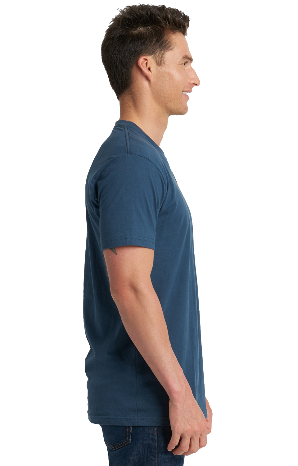 Unisex Cotton T-Shirt - Indigo