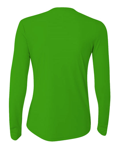 Women's Long Sleeve Cooling Performance Crew Shirt - Kelly
