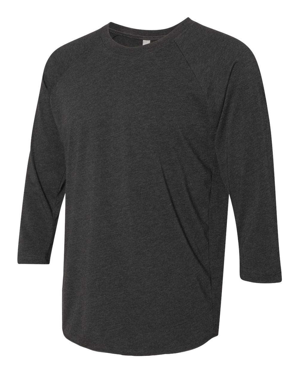 Unisex Triblend 3/4-Sleeve Raglan - Vintage Black / Vintage Black