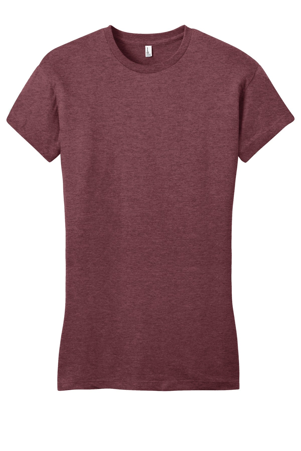 Women's Fitted Very Important Tee - Heather Cardinal