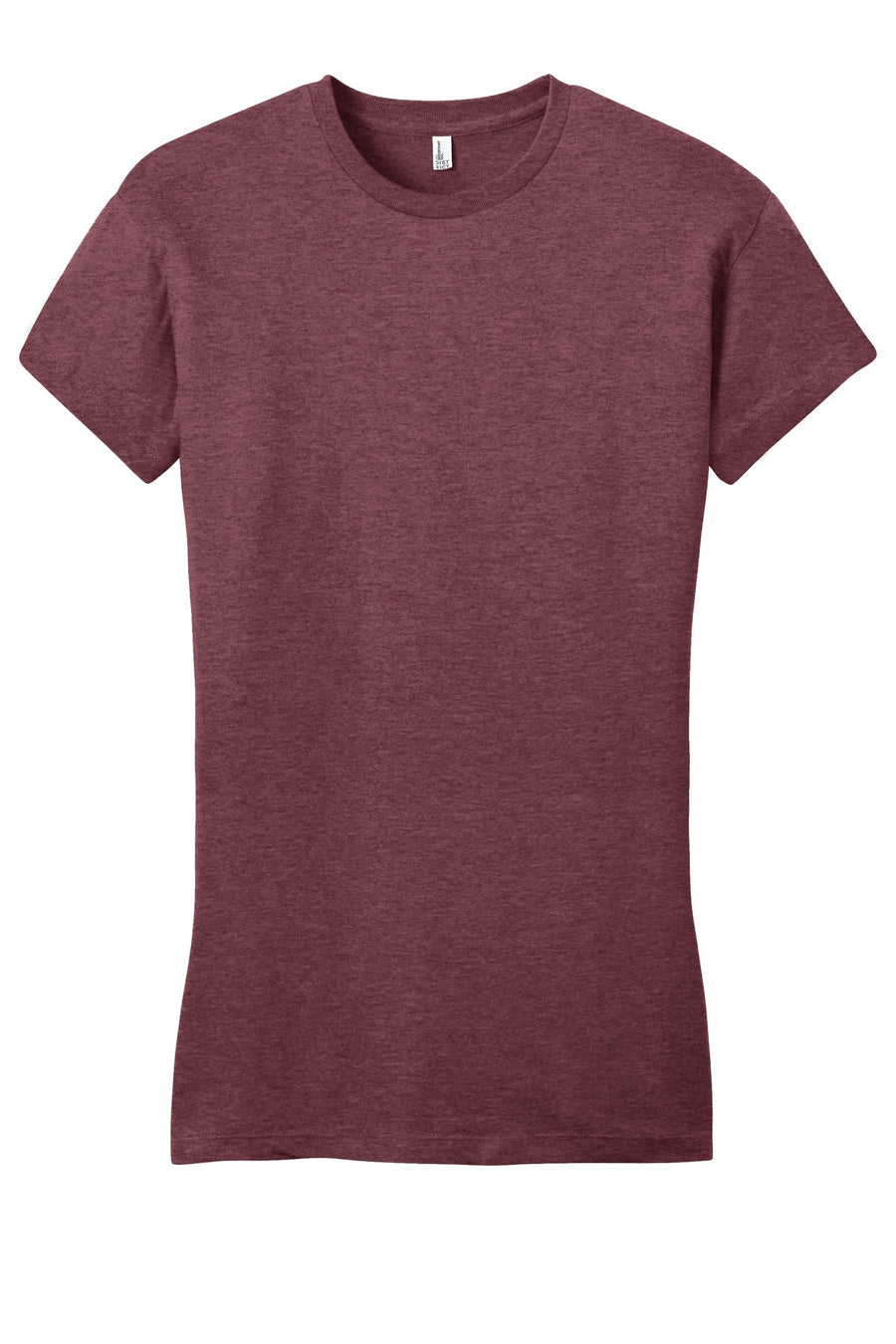 Women's Fitted Very Important Tee - Heather Cardinal