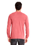 Unisex Inspired Dye Long-Sleeve Crew - Guava