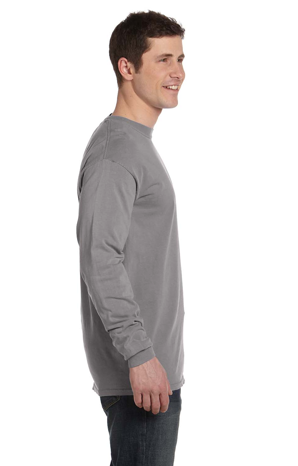 Unisex Heavyweight RS Long-Sleeve T-Shirt - Gray