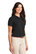 Women's Silk Touch Polo - Black