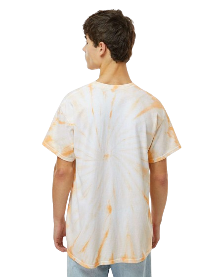 Cyclone Pinwheel Short Sleeve T-Shirt - Tangerine
