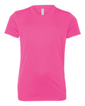 Youth Performance Short-Sleeve T-Shirt - Sport Charity Pink