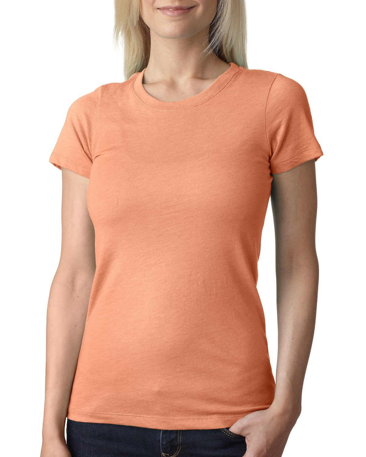 Women's Triblend Crew - Vintage Light Orange