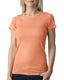 Next Level 6710 - Women's Triblend Crew - Vintage Light Orange