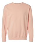 Unisex Lighweight Cotton Crewneck Sweatshirt - Peachy