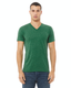 Bella + Canvas 3005CVC - Unisex Jersey Short-Sleeve V-Neck T-Shirt - Heather Grass Green
