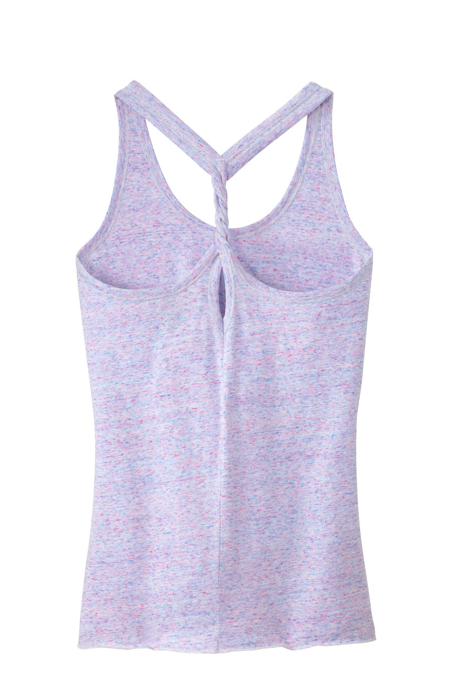Women's Cosmic Twist Back Tank - White / Pink Cos