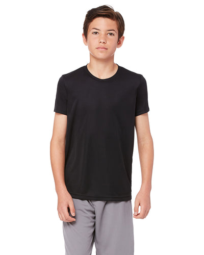 Youth Performance Short-Sleeve T-Shirt - Black