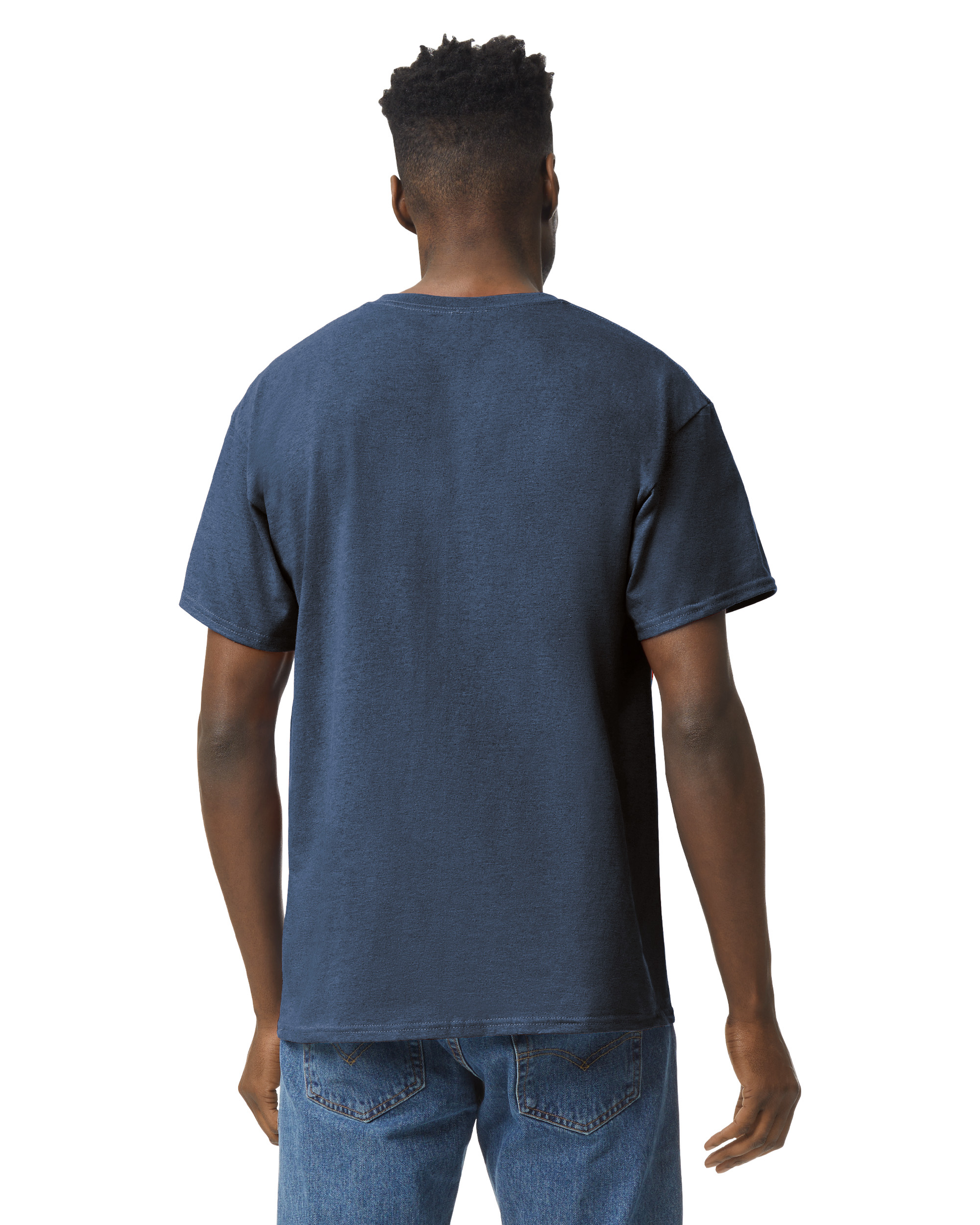 Unisex Heavy Cotton��� T-Shirt - Heather Navy