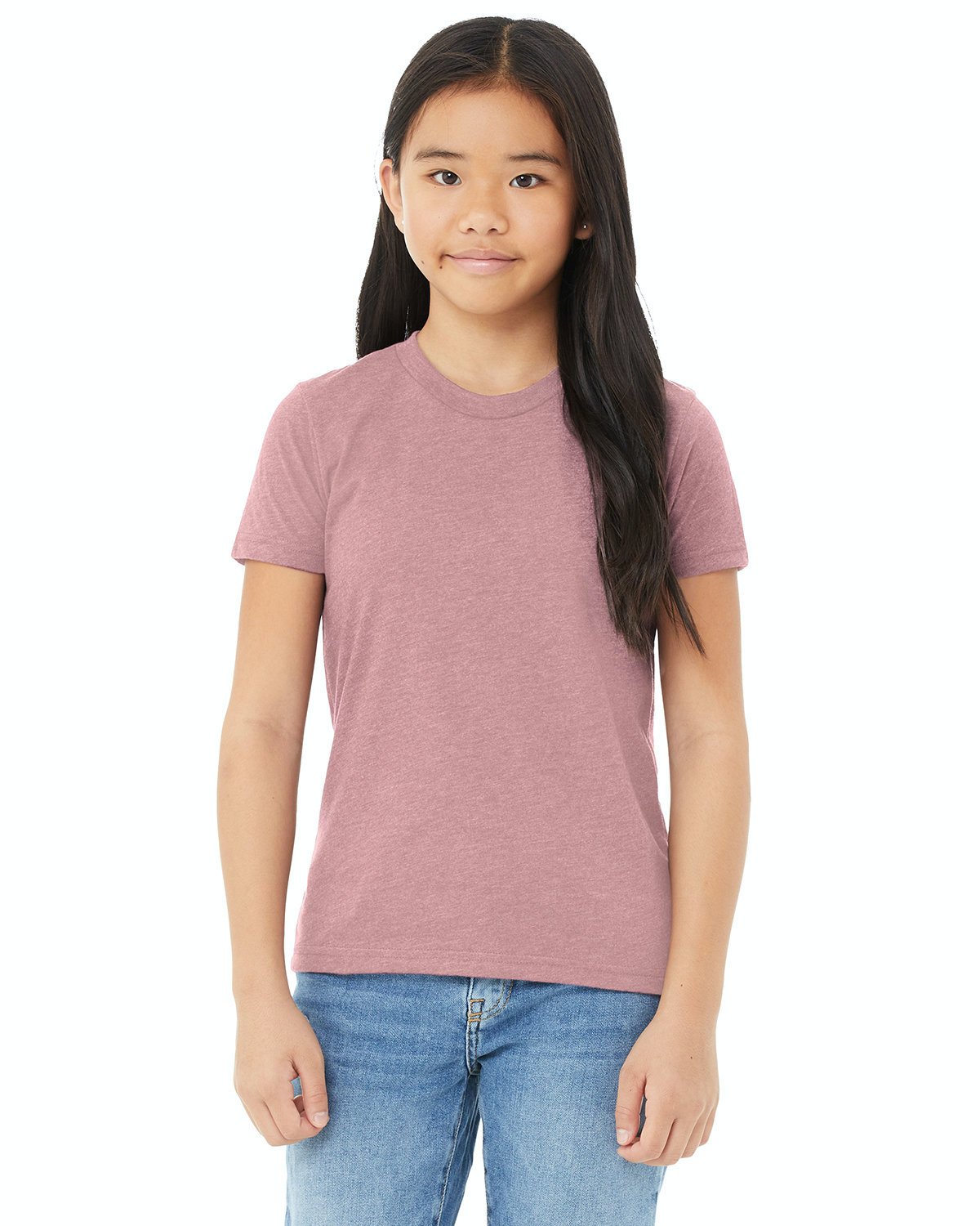 Youth Jersey T-Shirt - Heather Orchid