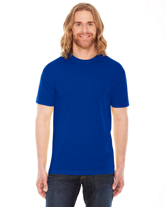Unisex Poly-Cotton USA Made Crewneck T-Shirt - Lapis
