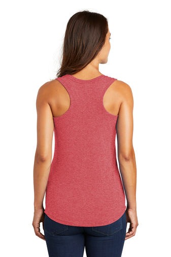 Women's Perfect Tri Racerback Tank - Red Frost