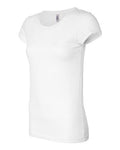 Women's Sheer Jersey T-Shirt - White