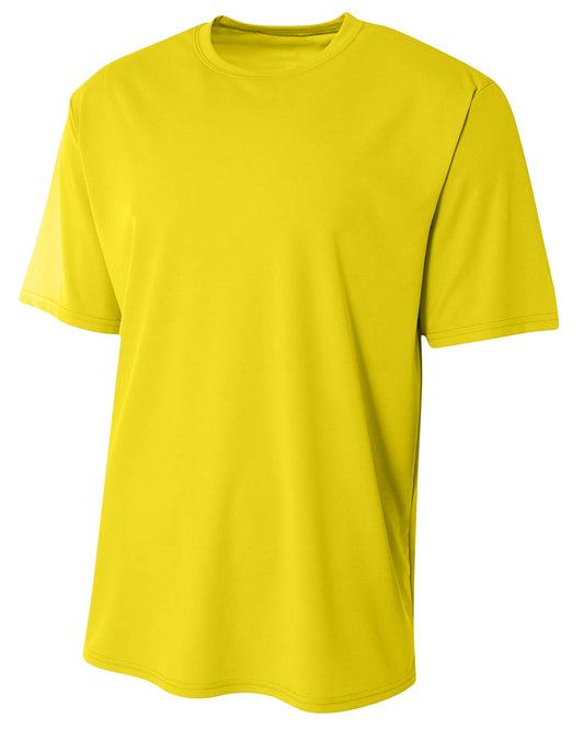 A4 Youth Sprint Performance Tee - Gold