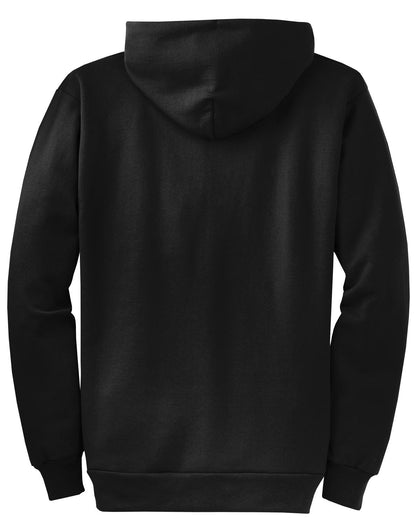 Unisex Core Fleece Full-Zip Hoodie - Jet Black