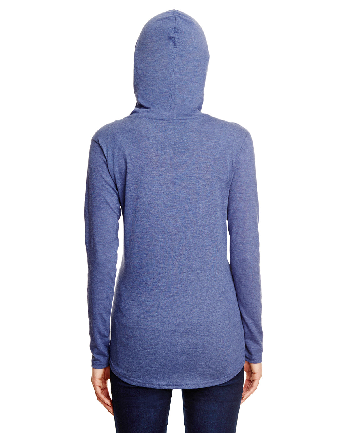 Women's Triblend Full-Zip Jacket - Heather Blue
