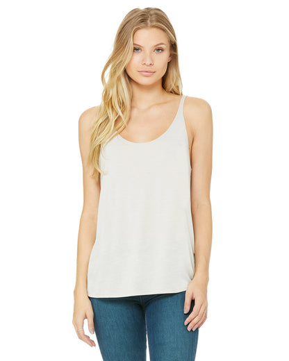 Women's Slouchy Tank - Heather Dust