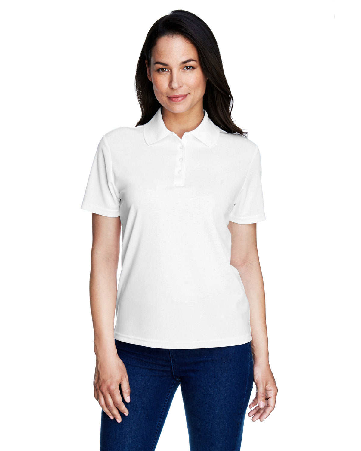 Women's Origin Performance Piqué Polo - White