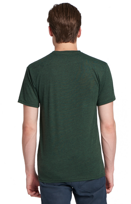 Unisex Triblend Crew - Black Forest