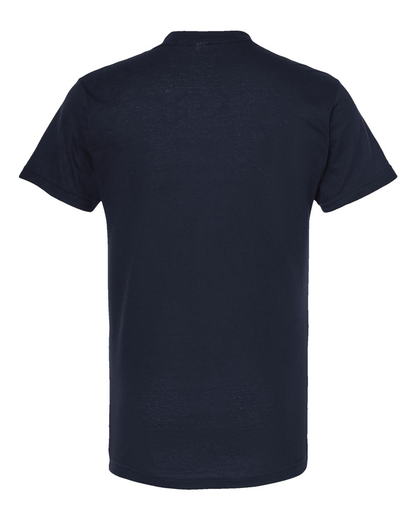 Unisex Poly-Rich V-Neck Tee - Navy