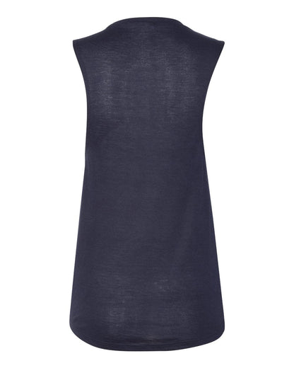 Women's Flowy Scoop Muscle Tank - Midnight
