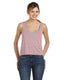 Bella + Canvas 8880 - Women's Flowy Boxy Tank - Heather Athletic / Neon Pink