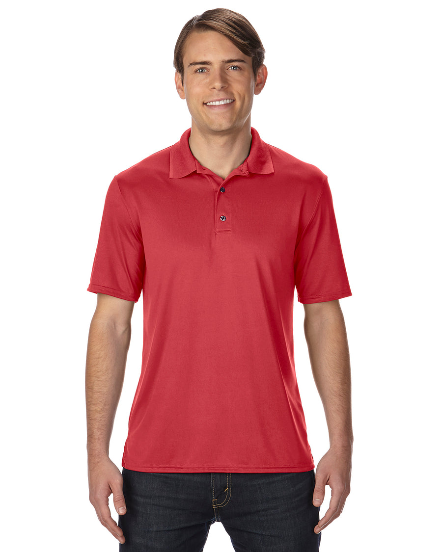 Unisex Performance® Jersey Polo - Red